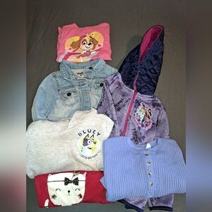 Kids Clothing Bundle with Cartoon Prints